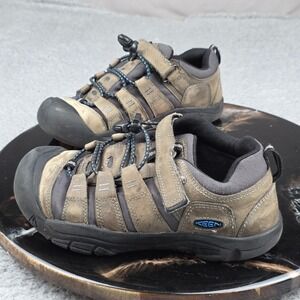 Keen Newport H2 Brown Sandals Kids Boy's‎ Size 3 Youth Hook and Loop Closure